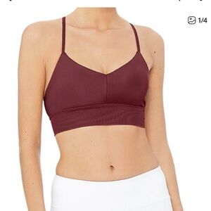 3/$30 ALO Yoga Deep Red Bralette